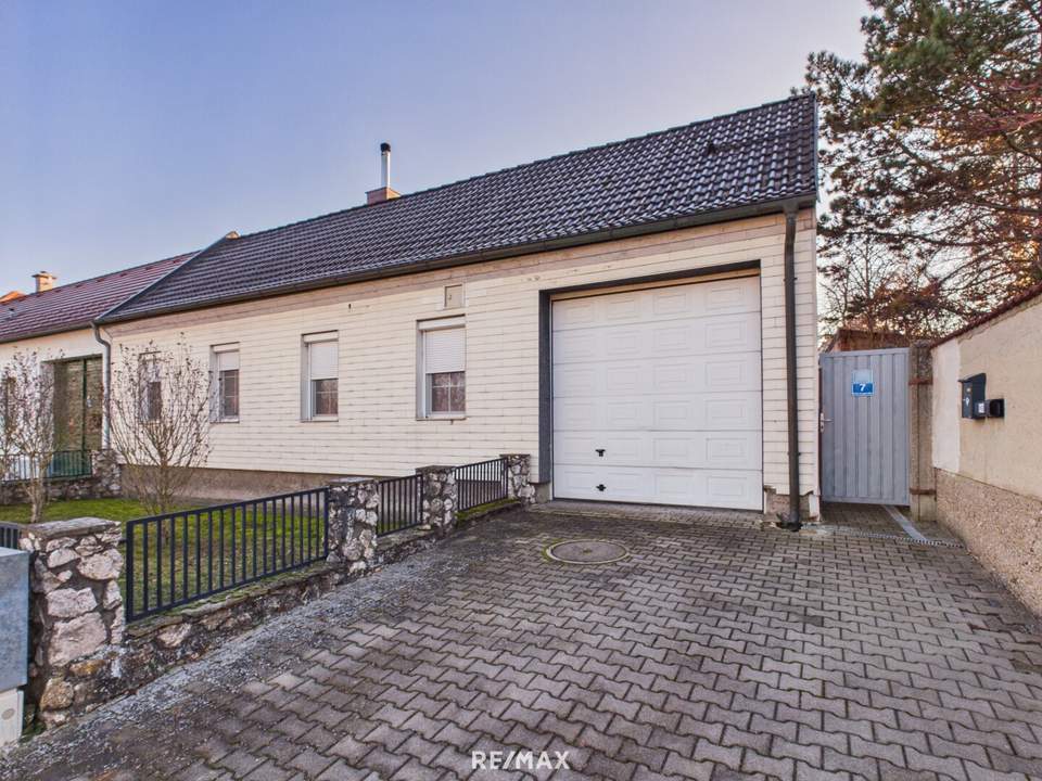 Ruhig gelegenes Einfamilienhaus in der historischen Ortschaft Schloßhof.