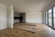 Blumengasse - ERSTBEZUG | 1 Zimmer Wohnung | Terrasse &amp; Garten | zzgl. Tiefgaragenstellplatz | Top D6