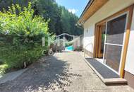 Bungalow mit Pool, Garage zu mieten in idyllischer Landschaft im Raum Rosenau/Bruckbach - Ruhelage