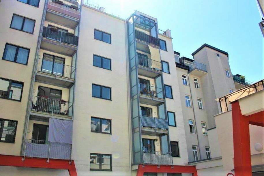 UNBEFRISTET, U1-NÄHE, 51 m2 Mietwohnung inkl. 5 m2 Loggia, 2 Zimmer, Wannenbad, Parketten, gefördert, 3. Liftstock, Humboldtgasse, Wohnung-miete, 676,33,€, 1100 Wien 10., Favoriten