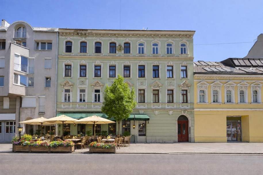 1A-FREQUENZ-LAGE in KAISERMÜHLEN - erfolgreich geführtes Lokal sucht NACHFOLGER! Übergabe samt Marketing-Konzept!, Gewerbeobjekt-miete, 1.407,00,€, 1220 Wien 22., Donaustadt