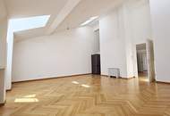 GONZAGAGASSE, BÖRSE-NÄHE, klimatisiertes 122 m2 Dachgeschoss mit 8 m2 Terrasse, 3 Zimmer, Komplettküche, 2 Bäder, Parketten