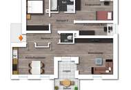 Helle geräumige 5-Zimmer-Wohnung - nahe Puckingersee