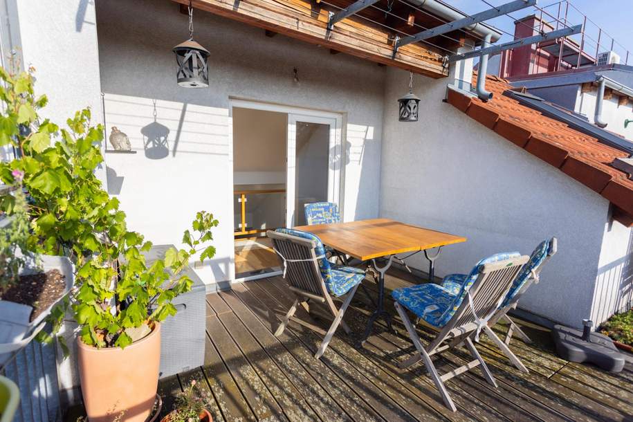 DG-Terrassen-Maisonette nahe Augarten und U4, Wohnung-kauf, 648.000,€, 1200 Wien 20., Brigittenau