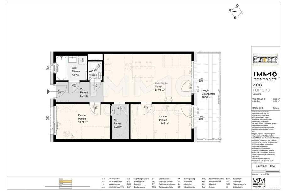 Stock2Live Exklusive Wohneinheiten 42qm - 120qm in Stockerau! _fußläufig zu Schule und Bahnhof!, Wohnung-kauf, 322.000,€, 2000 Korneuburg
