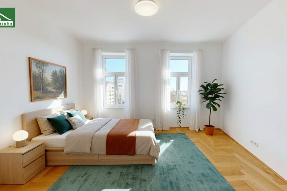 Sanierte 3-Zimmer-Mietwohnung mit großer Loggia in Top-Lage – 1030 Wien, Wohnung-miete, 2.773,18,€, 1030 Wien 3., Landstraße