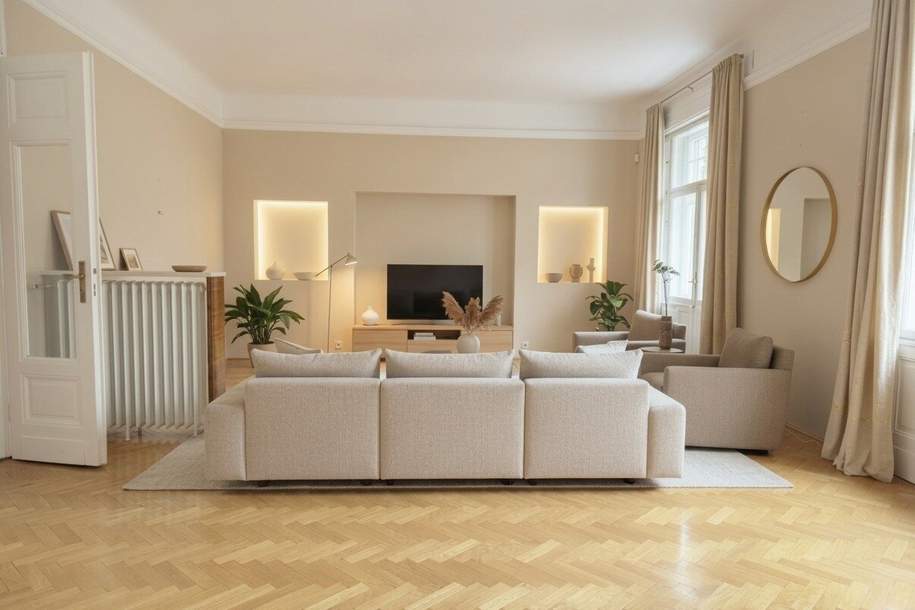 1010! Exklusive 5-Zimmer Wohnung (+ 2 Kabinette) am Rudolfsplatz im Herzen des 1. Bezirks! ERSTBEZUG nach Generalsanierung!, Wohnung-miete, 6.997,81,€, 1010 Wien 1., Innere Stadt
