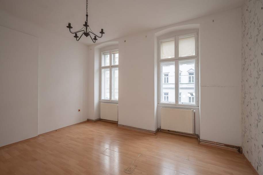 ++H40++ Sanierungsbedürftige 2-Zimmer Altbau-Wohnung, viel Potenzial! - Airbnb/Kurzzeitvermietung Zustimmung aller Eigentümer vorhanden, Wohnung-kauf, 164.890,€, 1160 Wien 16., Ottakring