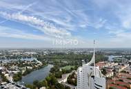 DC2 Tower: 43. Etage - Erstbezug mit 14m2 Loggia – Stilvolle 2-Zimmer-Wohnung