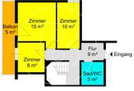 "Terrassenwunder" - Maisonettewohnung mit Garage in Bestlage!