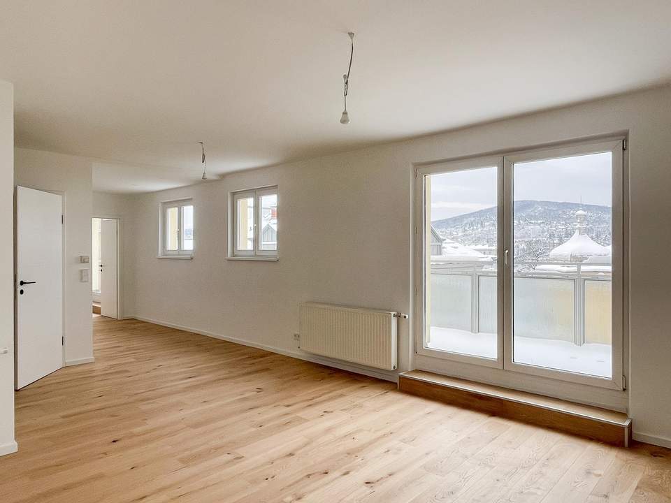 HOHE WOHNQUALITÄT MIT WEITBLICK – Erstbezug mit großer Terrasse &amp; Top-Anbindung