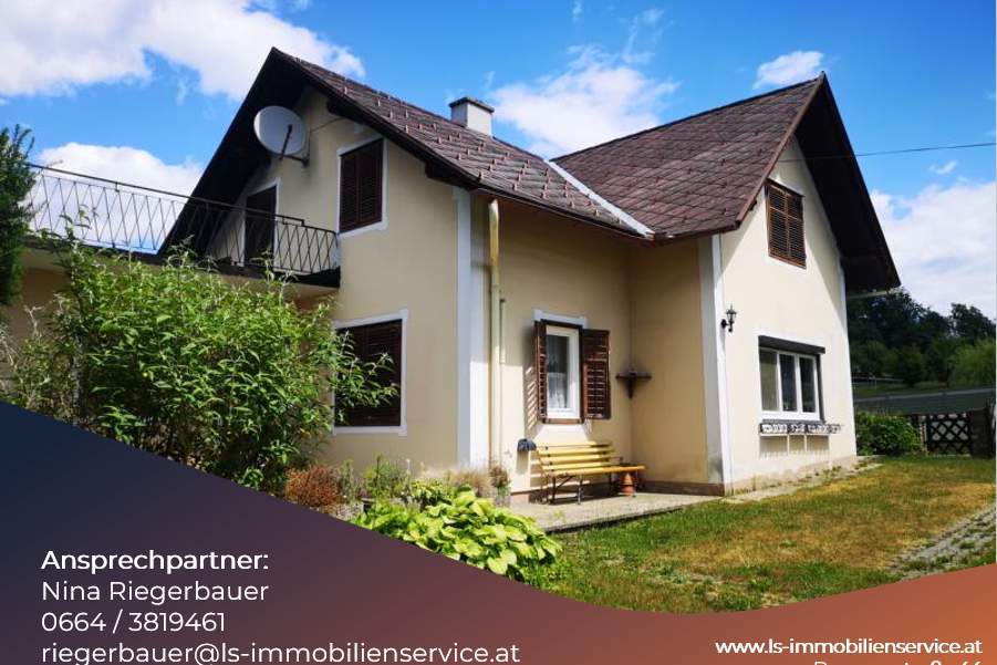 Bezugsfertiges Wohnhaus mit schönem Garten in Ehrenschachen, Haus-kauf, 269.000,€, 8240 Hartberg-Fürstenfeld