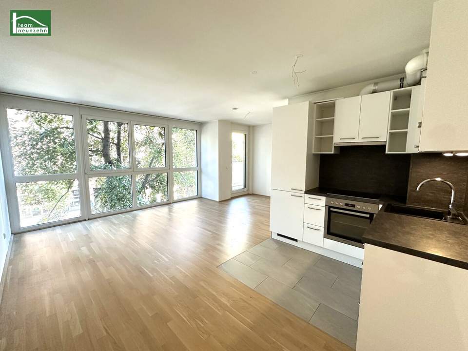 2-Zimmer-Wohnung im 4.OG nahe U6 Handelskai &amp; S-Bahn! Moderner Neubau mit inkludierter Küche!