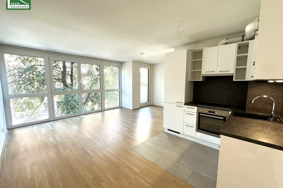 2-Zimmer-Wohnung im 4.OG nahe U6 Handelskai & S-Bahn! Moderner Neubau mit inkludierter Küche!, Wohnung-miete, 949,00,€, 1200 Wien 22., Donaustadt