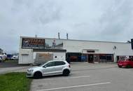 990 m² Halle und Büro direkt an der Salzburgerstrasse - GESCHÄFTSFLÄCHEWIDMUNG- sehr guteSichtbarkeit