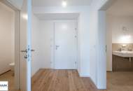 Erstbezug: westseitige 2-Zimmer-Wohnung mit großer Terrasse