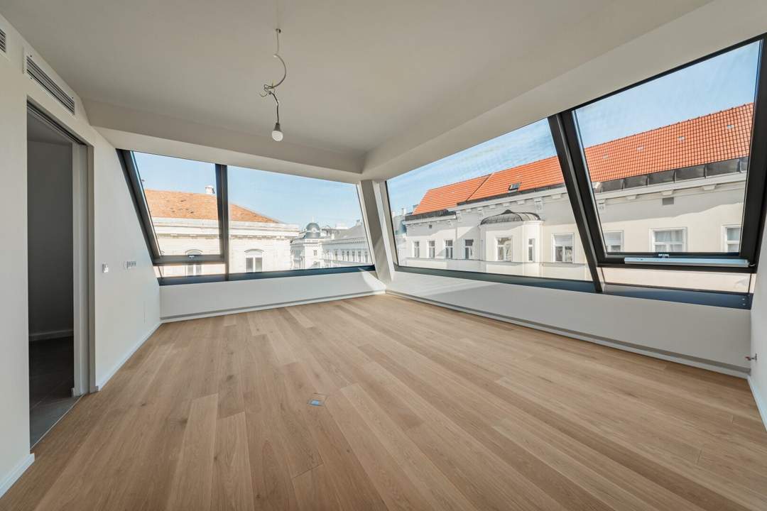 ESSENZ NO. 1 - Die neue Avantgarde des Wohnens - Luxuriöse 4-Zimmer-Wohnung mit Dachterrasse