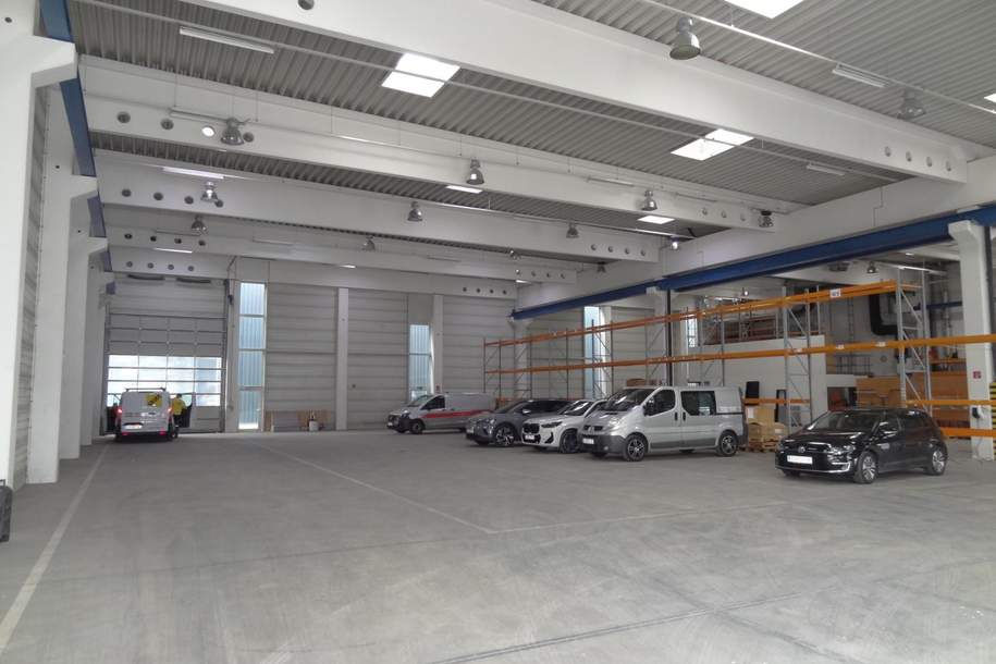 Zwei neue bzw. neuwertige Gewerbehallen gelangen im Gewerbegebiet von Wattens zur Vermietung - auch einzeln anmietbar, Gewerbeobjekt-miete, 6112 Innsbruck-Land