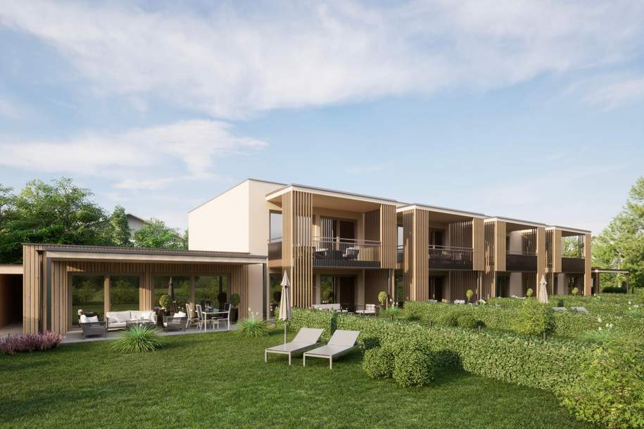SeeMoment Krumpendorf: Exklusive Gartenneubauwohnung nahe Wörthersee, Wohnung-kauf, 914.300,€, 9201 Klagenfurt Land