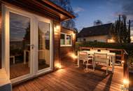 KLEINGARTENHAUS / GRUNDSTÜCK AM HACKENBERG - EIGENGRUND - GANZJÄHRIG WOHNEN - GROSSE TERRASSE UND POOL - MITTEN IM GRÜNEN