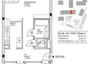 Q11 Leben in Simmering - Lichtdurchflutete Balkonwohnung mit 3 Zimmern und Deckenkühlung!