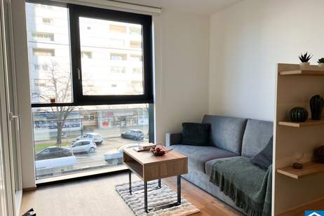 Modern Wohnen im High Five ++ 2 Zimmerwohnung mit Loggia und Abstellraum ab 01. Juni ++, Wohnung-miete, 790,00,€, 4020 Linz(Stadt)