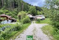 Altbestand auf wunderschönem Grundstück, gesamt ca. 4.700m² (Bauland/Wiesen/Wald) beim Wald nach der Hermannshöhle in absoluter Ruhe- &amp; Naturlage.