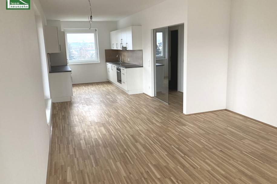 Genießen Sie die riesige Terrasse (teilweise überdacht) mit Panoramablick unbefristete Miete möglich, Stellplatz verfügbar!, Wohnung-miete, 1.299,99,€, 8020 Graz(Stadt)