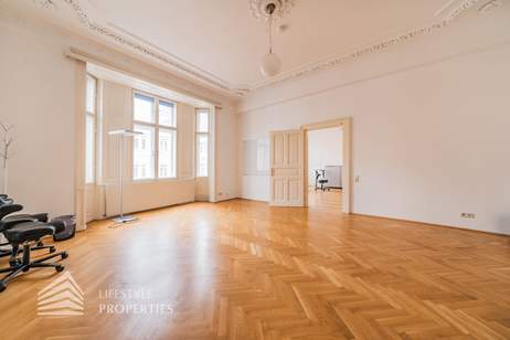 Großzügiges 4-Zimmer Altbau-Büro Nähe Sigmund Freud Park, Gewerbeobjekt-miete, 2.013,42,€, 1090 Wien 9., Alsergrund