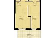 2-Zimmer-Neubauwohnung inkl Markenküche, Balkon Außenfläche und Kellerabteil / K3-34
