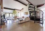 1170 AM HEUBERG: GROßZÜGIGER FAMILIENWOHNSITZ MIT INDOORPOOL, WELLNESS, GARTEN &amp; WIEN-BLICK