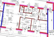 Wohnen auf großzügigem Grundriss - 3-Zimmer-Wohnung im Trauner Stadtzentrum