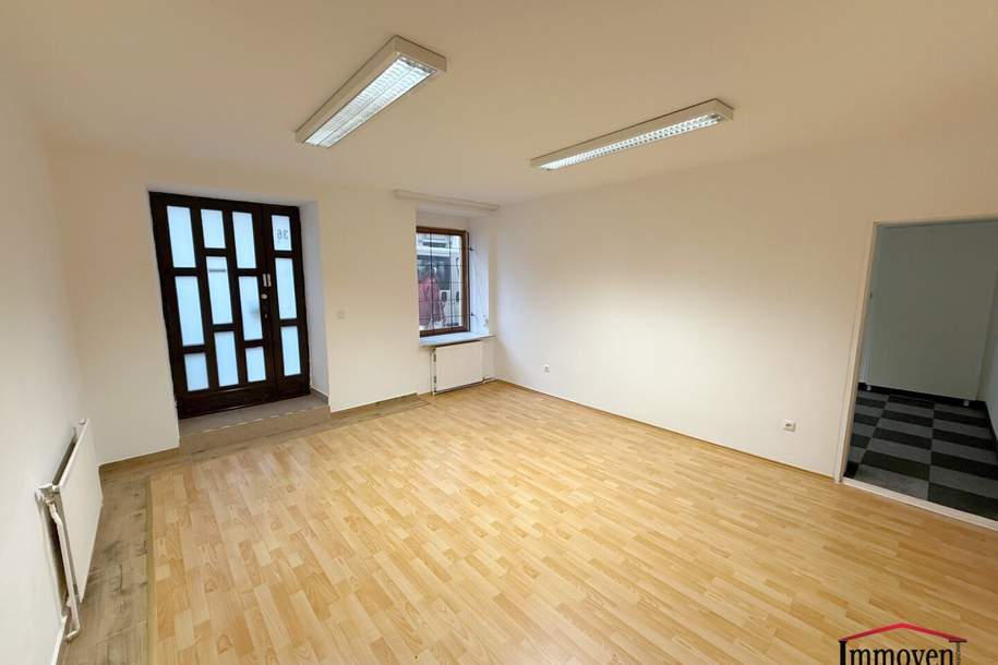 Großes Geschäftslokal/Büro mit außergewöhnlichem Grundriss im Herzen des 7. Bezirkes! (Keine Gastronomie!), Gewerbeobjekt-miete, 1.100,00,€, 1070 Wien 7., Neubau