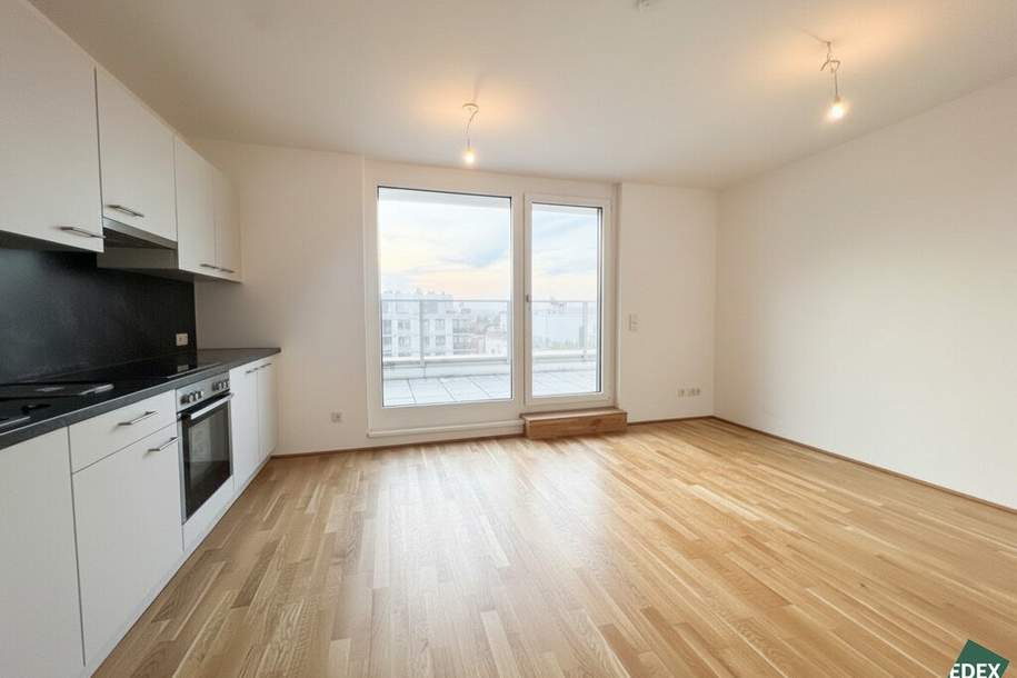 Charmante 3-Zimmer Wohnung mit großer Terrasse nahe U1 Kagraner Platz, Wohnung-miete, 1.499,00,€, 1220 Wien 22., Donaustadt