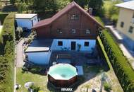 Stilvolles Einfamilienhaus mit Pool und liebevoll gestaltetem Garten in Tausendblum