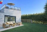 Moderne Doppelhaushälfte in 1210 Wien – belagsfertig, mit Garten, Balkon, 2 Terrassen &amp; Stellplatz ++ Schlüsselfertig möglich