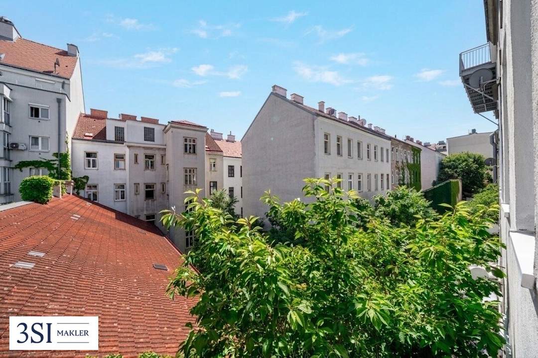 Absberggasse 9 - Hofseitige 4-Zimmer-Wohnung mit perfektem Grundriss
