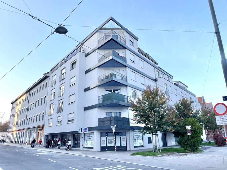 Wohnen in Floridsdorf – 2-Zimmer-Wohnung mit Balkon und Garage Nähe Shopping City Nord &amp; Klink Floridsdorf