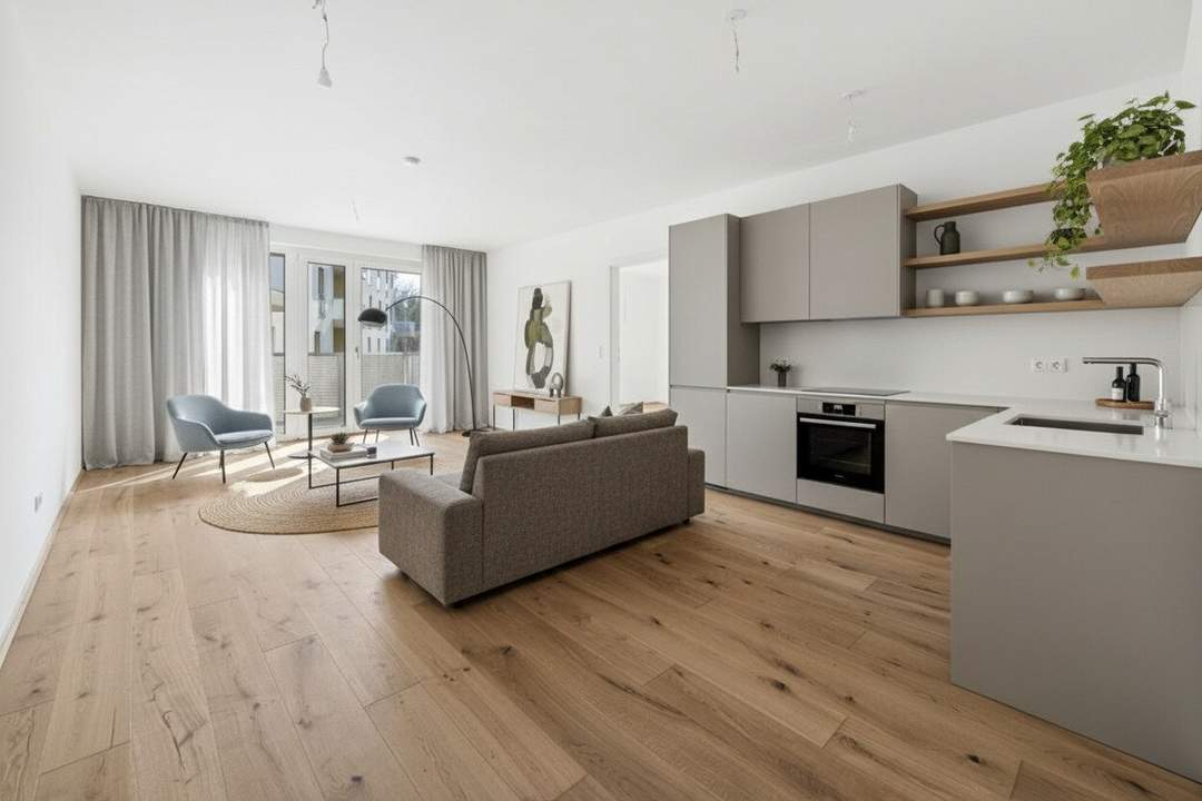 PROVISIONSFREI! Großzügige &amp; helle 2-Zimmer-Wohnung mit Balkon | Ab sofort beziehbar