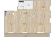 Geräumige 3-Zimmer-Wohnung mit großem Balkon