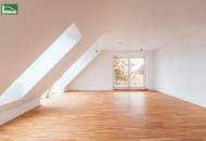 Charmante 3-Zimmer-Dachgeschosswohnung mit großzügiger privater Dachterrasse in der Larischgasse 2