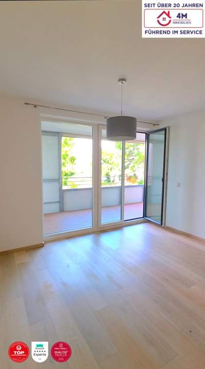 "stylisch, renditestark, grün gelegen" - 2 Zimmer Traum mit Loggia
