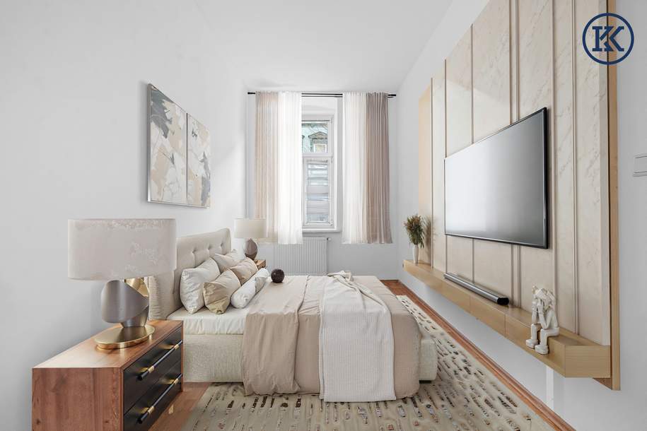 Charmante Jahrhundertwende-Perle – Renovierungsobjekt mit Charakter, Wohnung-kauf, 195.000,€, 1160 Wien 16., Ottakring