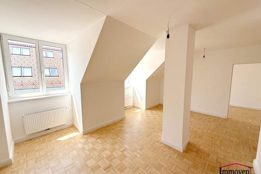 PROVISIONSFREI - SANIERT - ERSTBEZUG: Großzügige und helle 4-Zimmerwohnung im Dachgeschoss mit Eigengarten und zusätzlichen GOODIES!, Wohnung-kauf, 346.000,€, 8020 Graz(Stadt)