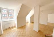 PROVISIONSFREI - SANIERT - ERSTBEZUG: Großzügige und helle 4-Zimmerwohnung im Dachgeschoss mit Eigengarten und zusätzlichen GOODIES!