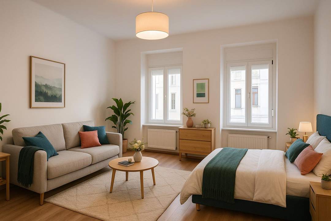 Garconnière in der Grazer Innenstadt – frisch erneuert und stilvoll