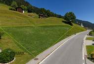 Erstklassiges Wohngrundstück mit Panoramablick in Bartholomäberg