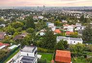 MINI VILLA AM HACKENBERG MIT CA. 37m² DACHTERRASSE UND IMPOSANTEM WEITBLICK AUF DIE CITY - EIGENGRUND IM KLEINGARTEN - GANZJÄHRIG BEWOHNBAR