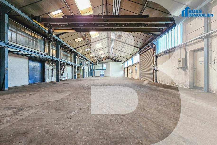 Attraktive Lagerhalle mit vielfältigen Nutzungsmöglichkeiten, Gewerbeobjekt-miete, 3.705,00,€, 4600 Wels-Land