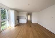 PROVISIONSFREI! Exklusives Wohnerlebnis am Flötzersteig, 1140: Moderne, perfekt aufgeteilte 3-Zimmer Wohnung mit S/W-Balkon! ERSTBEZUG!